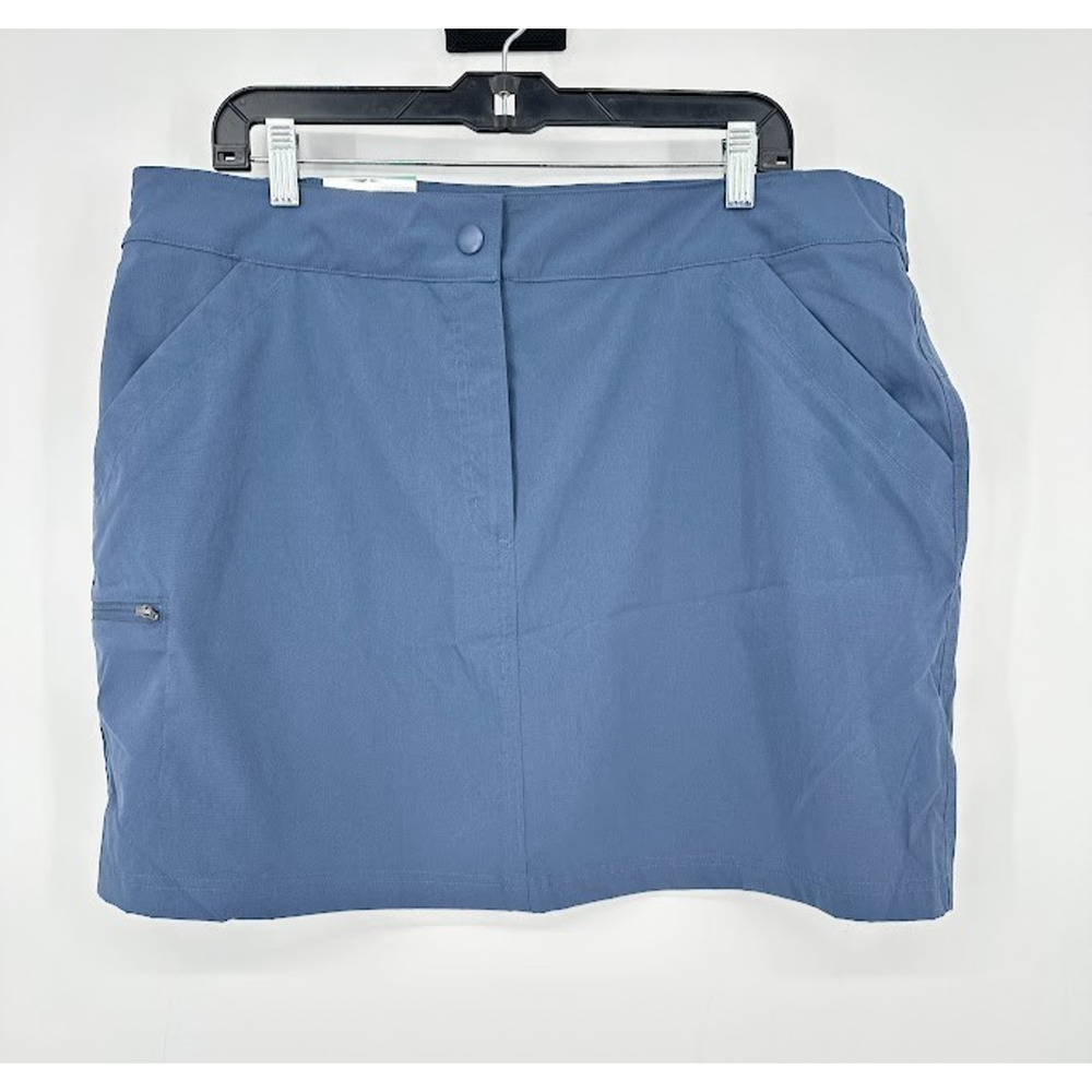 32 Degrees Cool‎ Skort Womens Size XL Blue Athletic Tennis Golf Skirt Pockets
